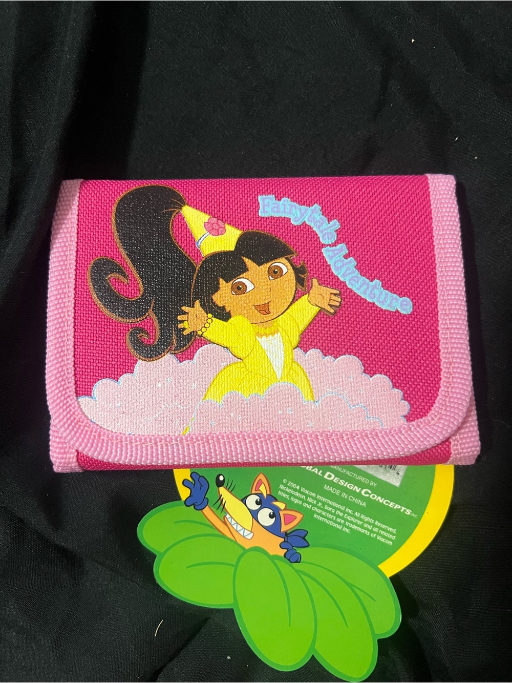y2k Dora the Explorer Pink Kids Wallet